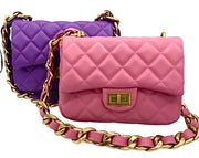 Quilted  Chain Strap Handbag