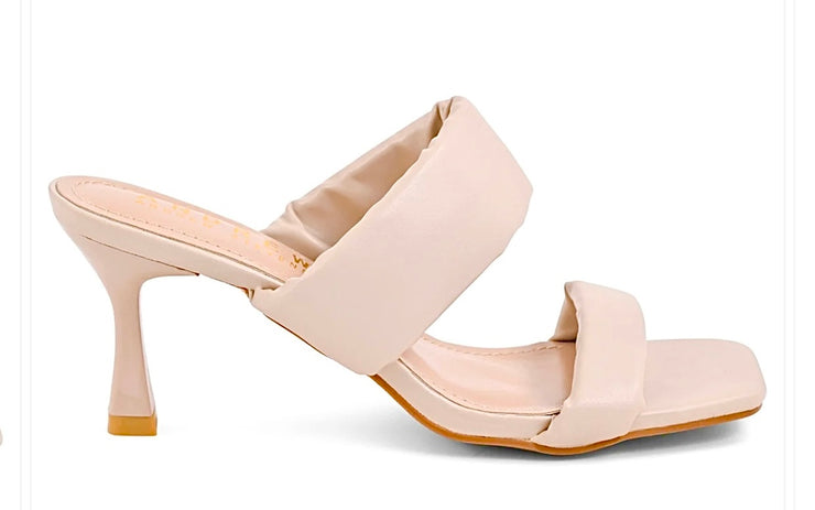 Cora Two Strap Heel