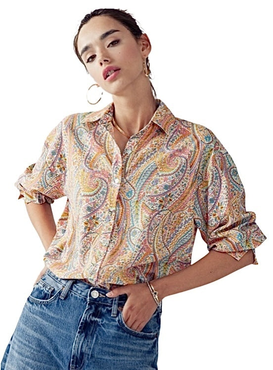 Elsie Multi Collared Button Down