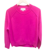 Long Sleeve Crewneck Cashmere Pullover Sweater