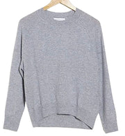 Long Sleeve Crewneck cashmere Pullover