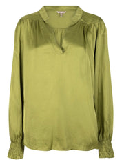 Vneck Shoulder Detail Blouse
