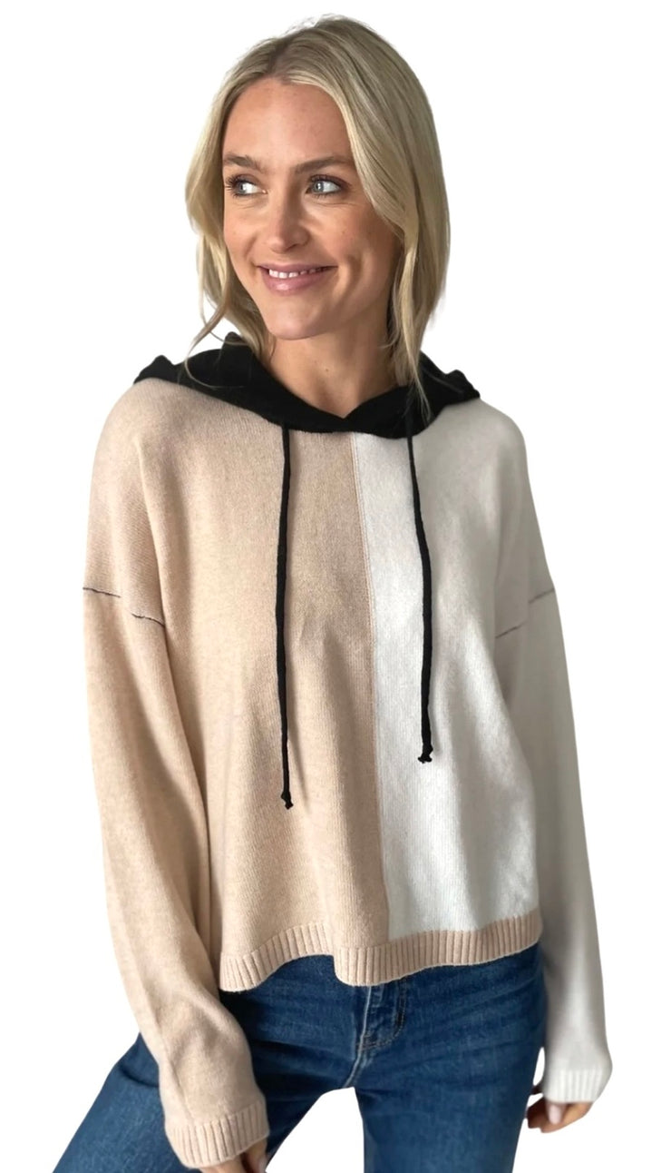 Demi Color Block Hoodie