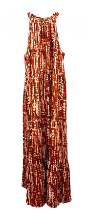 Haltered Tiered Maxi Dress