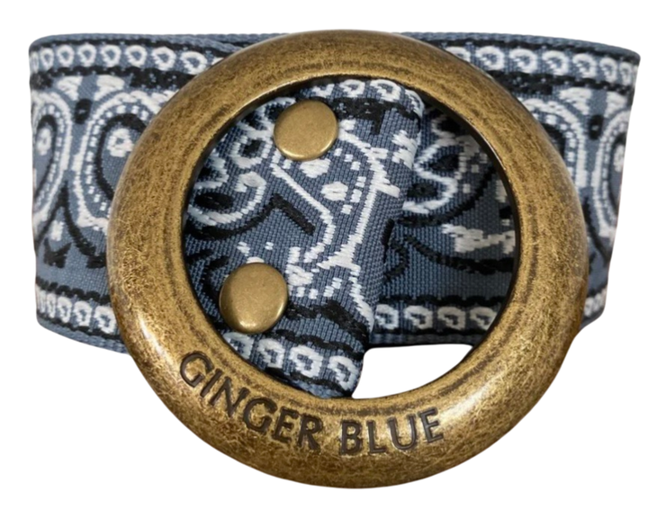 City Limits Paisley Woven Belt