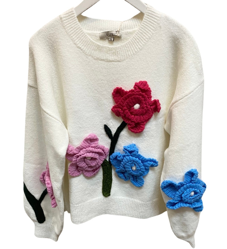 Paper Mache Crew Sweater