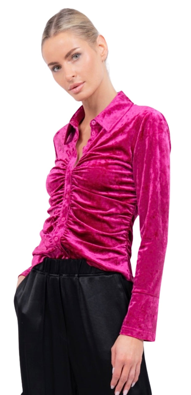 Aura Ruched Shirt