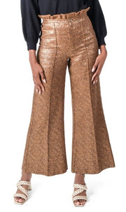 Ruffled Flare Pants