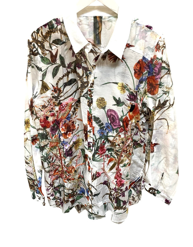 Lilia Embroidered