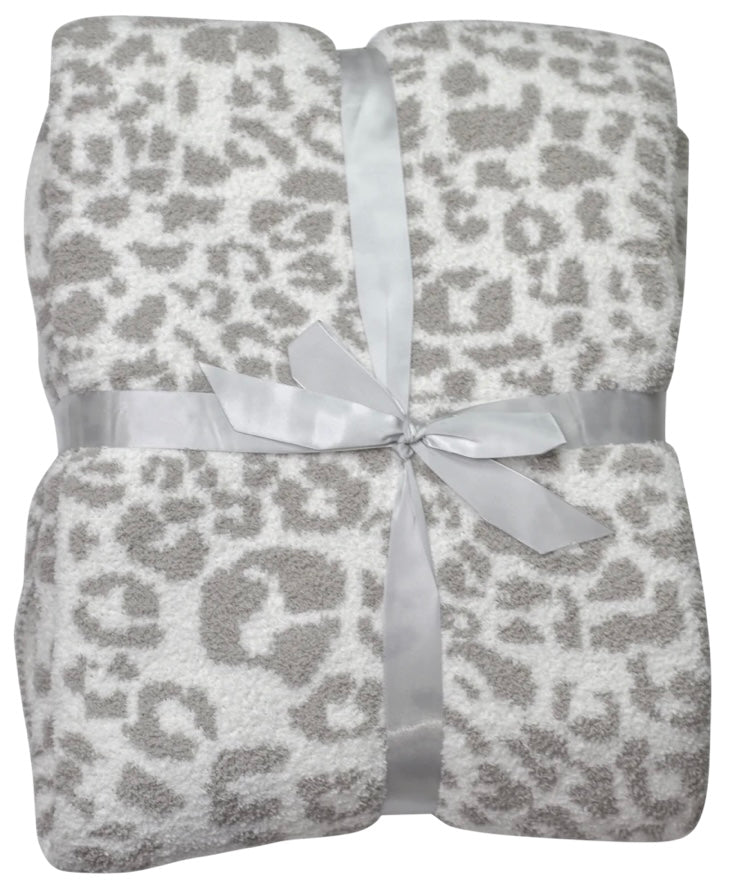 Plush Luxury Leopard Blanket
