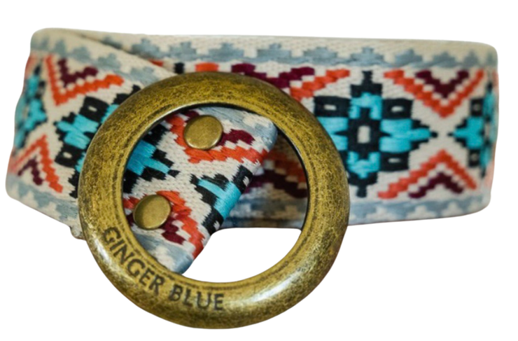City Limits Aztec Woven Belt