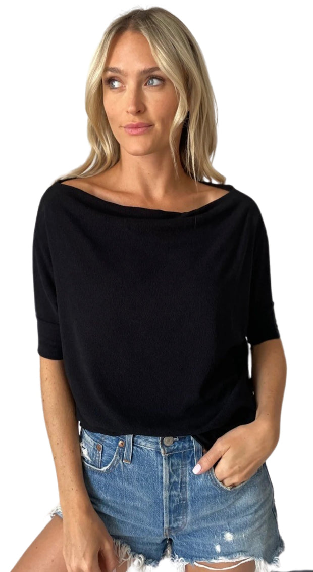 Off Shoulder Anywhere Short Sleeve Top