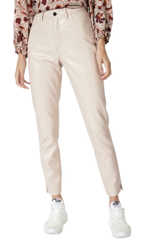 Faux Leather Skinny Trouser