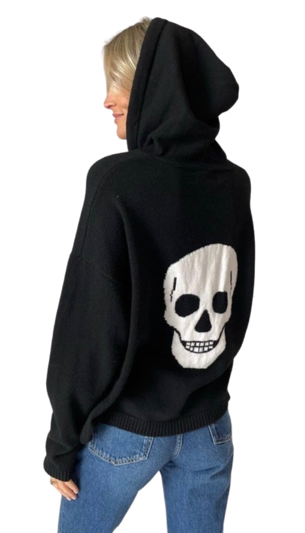 Unbothered Skull Hoodie