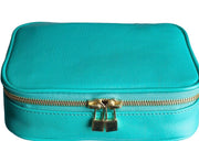 Isabella Leather Jewelry Case - RainTree Boutique 